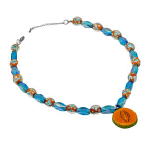 Coração de melão Necklace