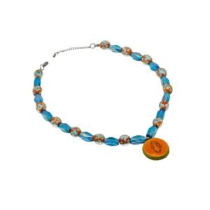 Coração de melão Necklace